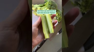 Zero Waste Dog Treat Made From Broccoli Stems 🥦