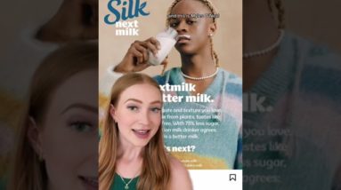 This Silk campaign is ICONIC 🥛