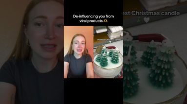 You don't need this viral Christmas candle 🚫🎄