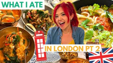 LONDON IS VEGAN HEAVEN: Best Thai Food, Wagamama Vegan Review & Vegan Hand-pulled Noodles (PART 2)