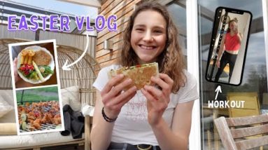 EASTER VLOG 🐣🌱 II how I eat, train, cook… 👩‍🍳