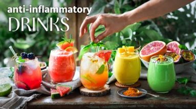 Anti-inflammatory drinks (healthy + refreshing!) 🍹