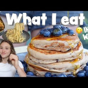 WHAT I EAT IN A (SCHOOL) WEEK 👩‍🍳🌱 vegan teen