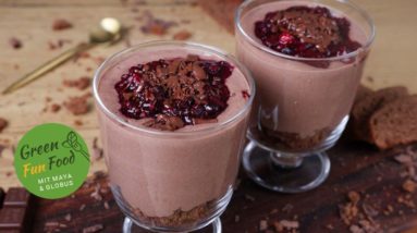 VEGANES SCHOKO-LEBKUCHEN MOUSSE 🎅🥰