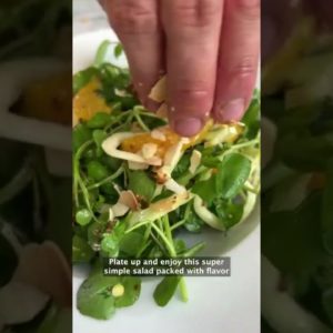 Easy Vegan Recipes orange fennel and watercress salad
