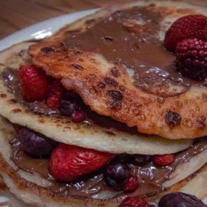 I've never made such easy pancakes! Only 3 ingredients needed!