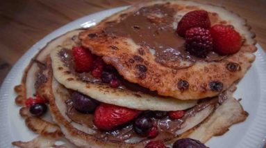 I’ve never made such easy pancakes! Only 3 ingredients needed!