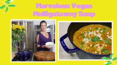 MARVELOUS Vegan Mulligatawny Soup | Recipe + Instructions