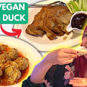 Eating at the MOST RECOMMENDED VEGAN RESTAURANT in London, UK!