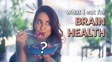 What I eat for brain health 🧠 (foods to boost mood!)