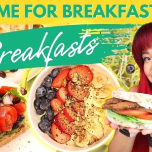 5 High Protein VEGAN BREAKFAST IDEAS When You Have No Time