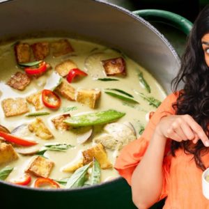 Incredible Thai Green Curry with Tofu