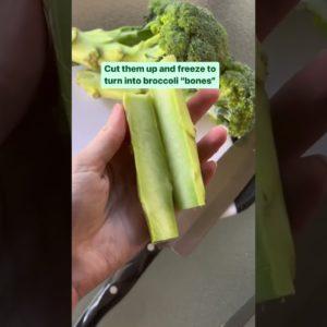 Zero Waste Dog Treat Made From Broccoli Stems 🥦