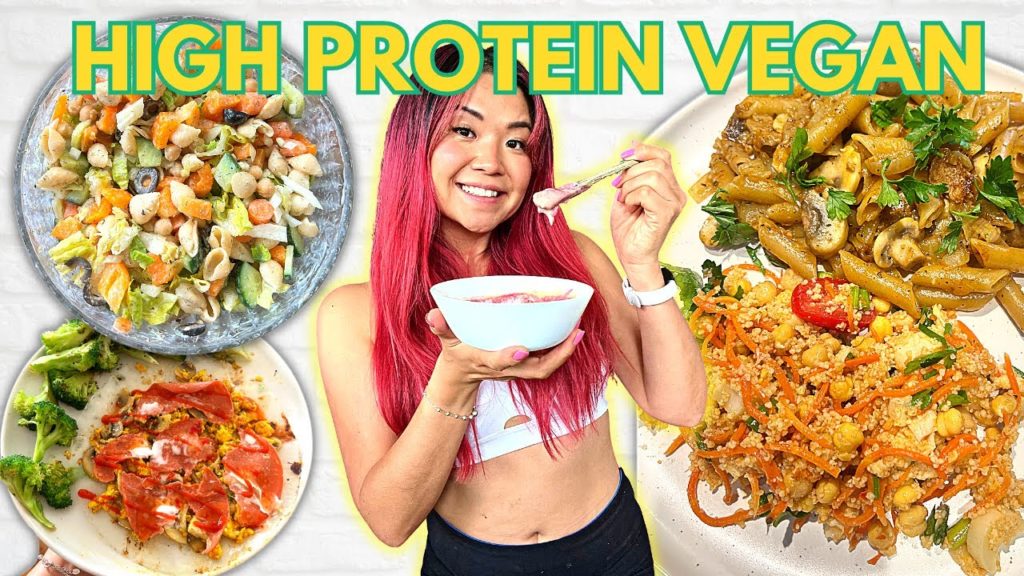 High Protein Vegan What I Ate In A Day (+100g Of PROTEIN!)