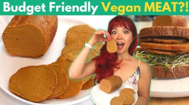 I Tried Making VEGAN Deli Meat | Sarah's Vegan Kitchen Recipe Test! Cook With Me ❤️