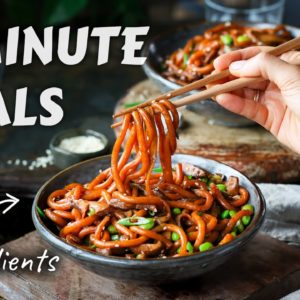 Quick meals when you don’t feel like cooking (15 minutes, 8 ingredients)