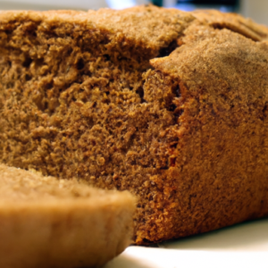 delicious vegan gingerbread loaf with a perfect spiced flavor