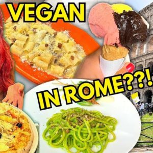 What I ate in ROME, ITALY 🇮🇹 as a VEGAN