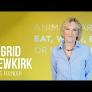 Ingrid Newkirk  PETA's founder on euthanasia, Sea World & vegan activism