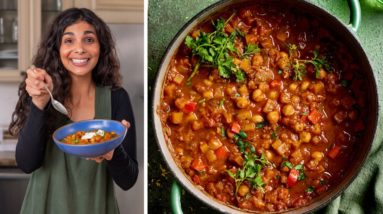 Moroccan Chickpea Stew - the most comforting one-pot meal