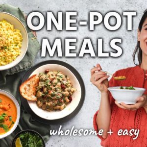 ONE-POT meals (plant-based, easy, cozy)