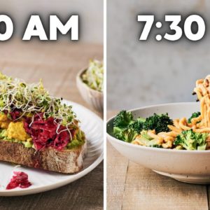 24 hours of healthy vegan meals (high-protein & easy)